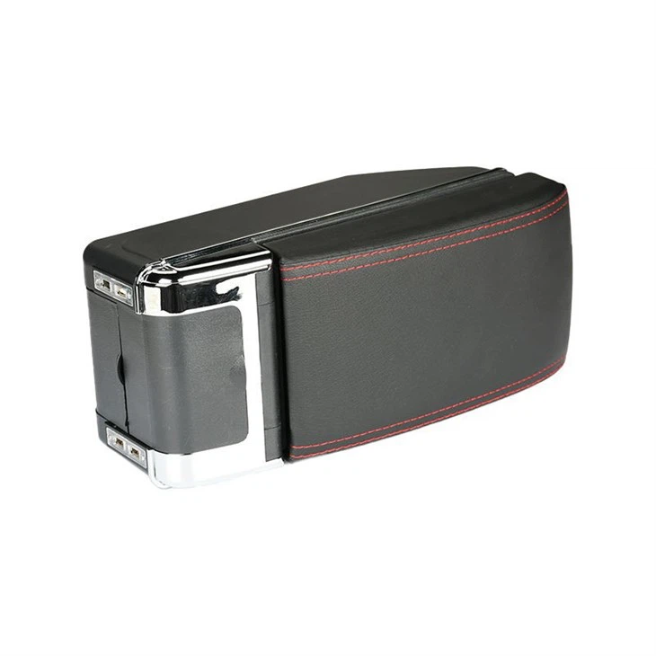 Universal Car Microfiber Armrest Box Console Container